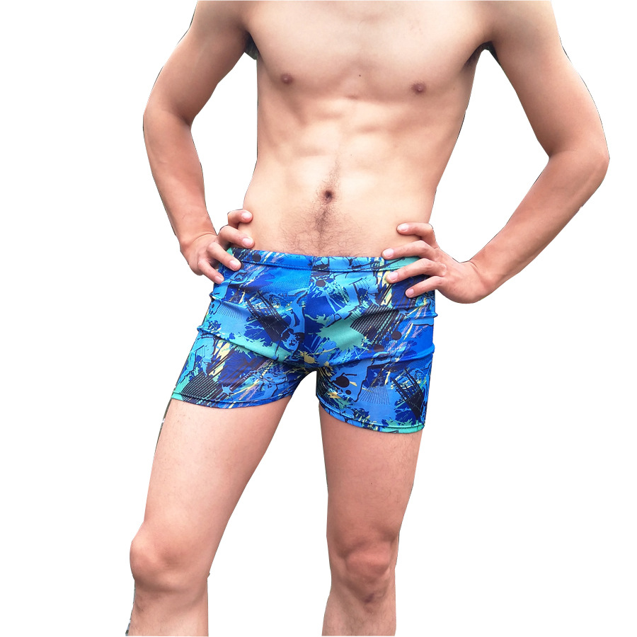 Quần Bơi Boxer Dáng Rộng Có Size Lớn P001 Dành Cho Nam Giới