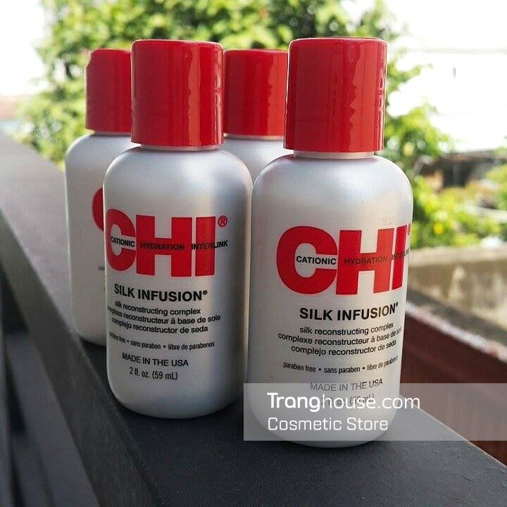 Tinh Dầu Dưỡng Tóc CHI Silk Infusion 59ml
