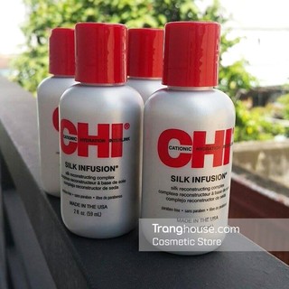 Tinh Dầu Dưỡng Tóc CHI Silk Infusion 59ml