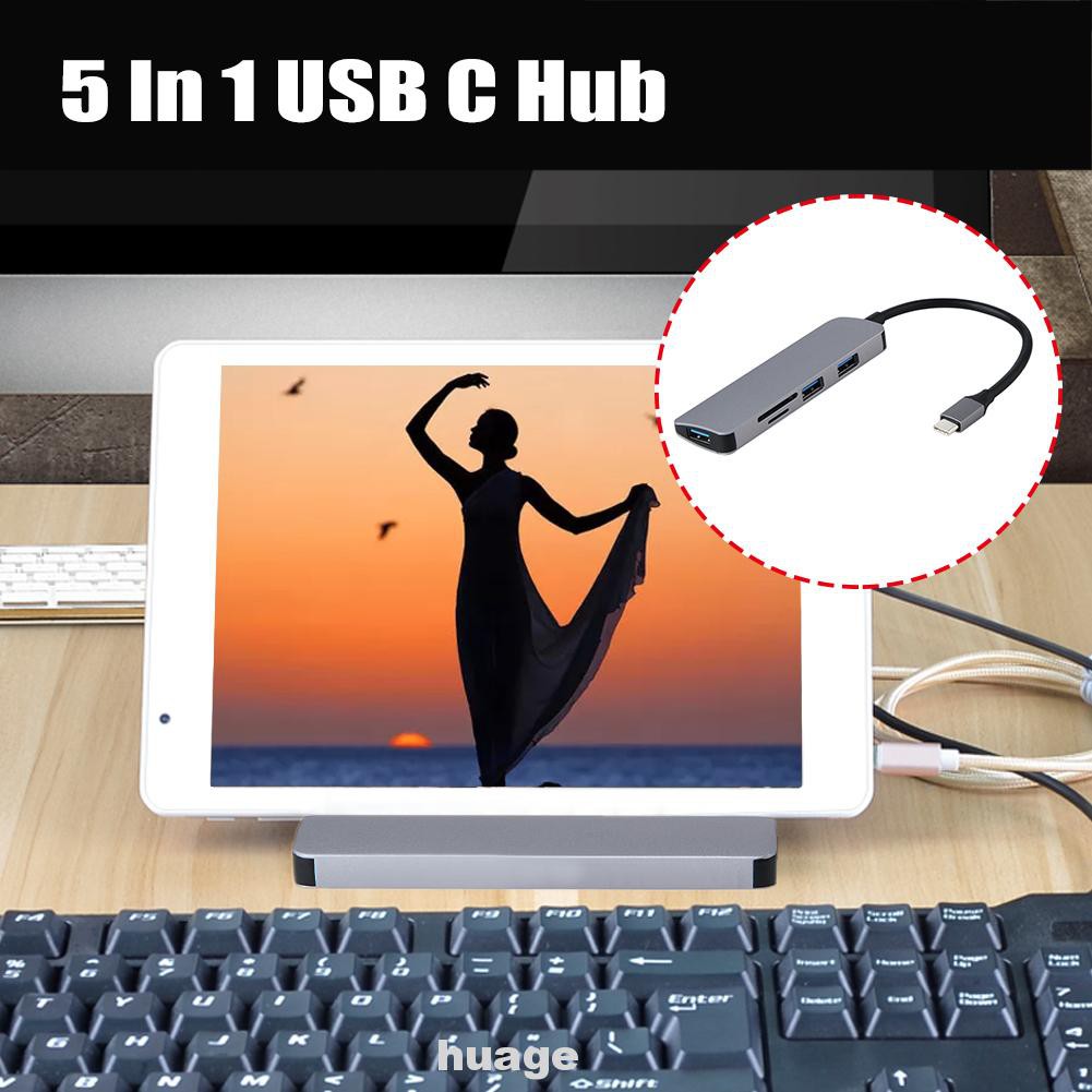 Cáp Chuyển Đổi Dữ Liệu Usb 3.0 Tốc Độ Cao 5 Trong 1 | BigBuy360 - bigbuy360.vn