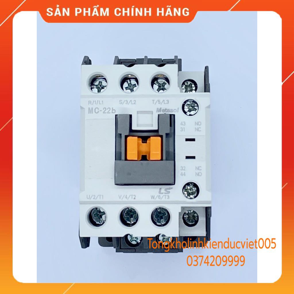 [FreeShip<3] Khởi động từ 3 pha MC 22A /220v-380v /LS /MC [ShopUyTín]