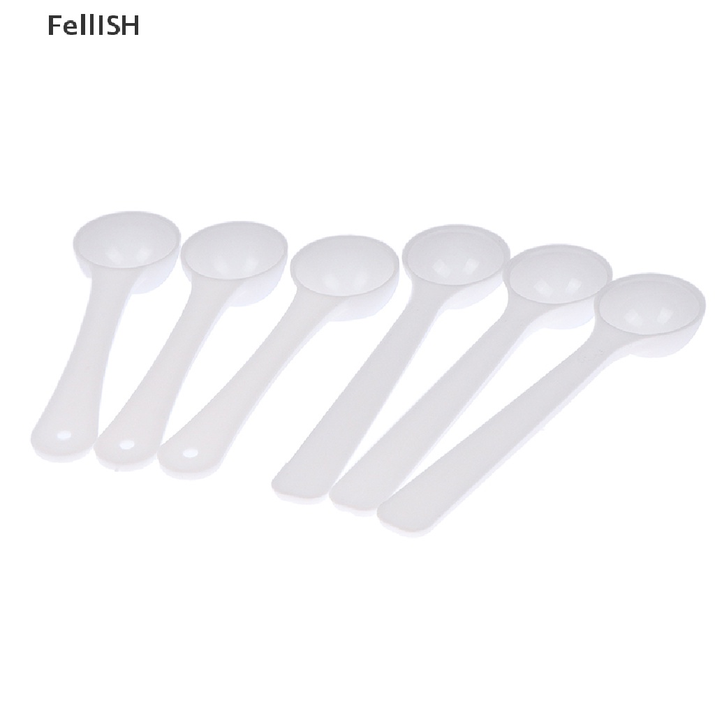 [Felli] Set 20 Muỗng Nhựa 1g Đo Lường Thực Phẩm / Sữa / Medcine 439br 1g