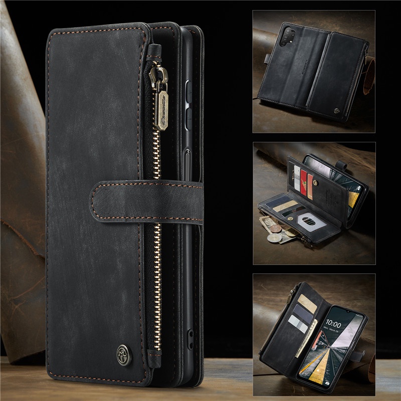 Ốp Lưng Điện Thoại Dạng Ví Da Lật Dành Cho Samsung S22 S21 S20 Ultra S22 Plus S21 FE Note 20 ultra