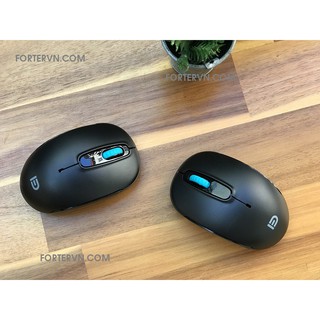 Chuột quang Forter V2C Đen - không dây