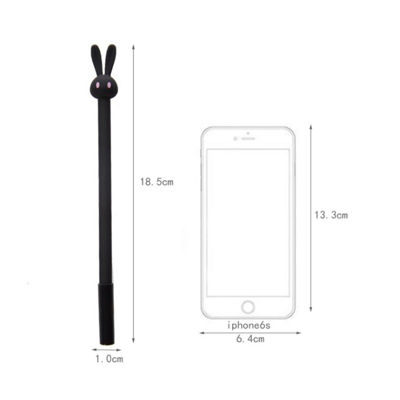 Set 4 Bút Gel Hình Thỏ Kiểu Dáng Dễ Thương