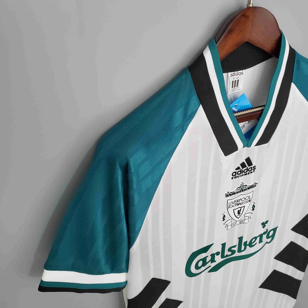 Áo Thun Bóng Đá Đội Liverpool 93-95 Phong Cách Retro