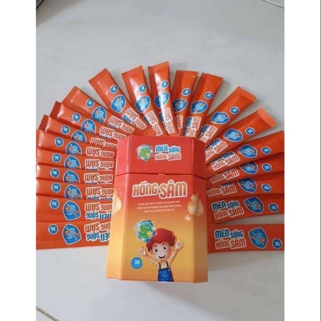 Men sống hồng sâm