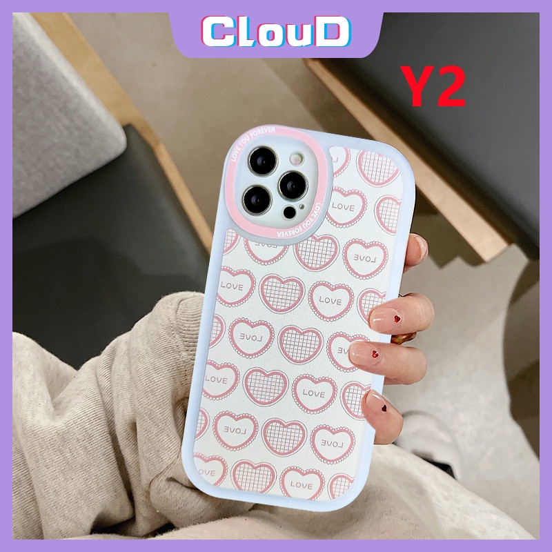 Cute Cartoon Love Heart Phone Case Compatible for iPhone 6 6s 7 8 Plus 11 12 13 Pro Max SE 2020 X XR XS Max Ultra Thin Full Soft TPU Lovely Bow Tie Flower Plaid Girls Pink Cover