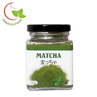 Bột trà xanh GreenD Food Hũ 30g