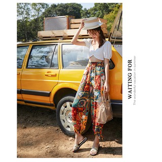 QUẦN BOHEMIAN HỌA TIẾT BO GẤU