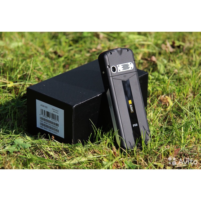 Điện thoại AGM M2 chống nước xuất Âu-điểm bạc