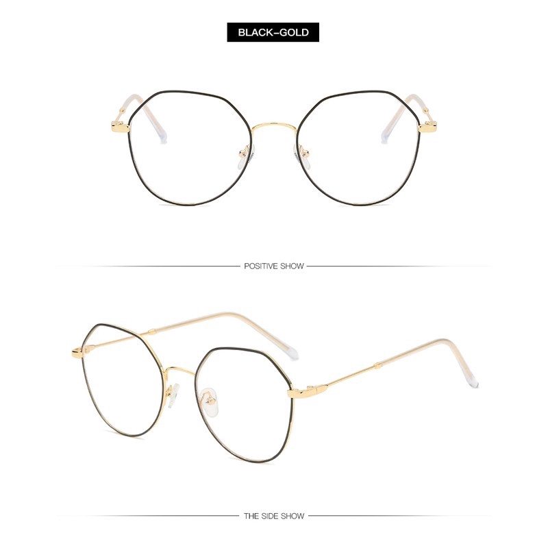 Kính In Hình Cá Tính Phong Cách Hàn Quốc