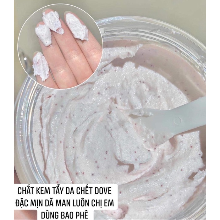 Tẩy da chết Body Dove 298g Mỹ