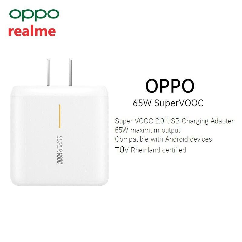 Bộ Sạc Cáp 65W SUPER VOOC 2.0 cho Oppo Find X2 - Bảo Hành 12 Tháng