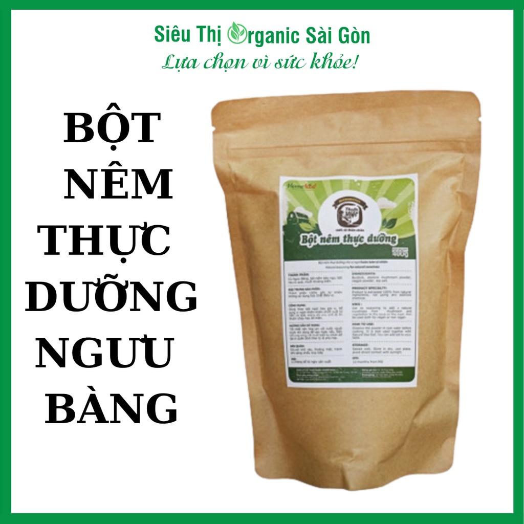 Bột nêm thực dưỡng Homefood, hạt nêm ngưu bàng rau củ hữu cơ chay, thực dưỡng, eatclean