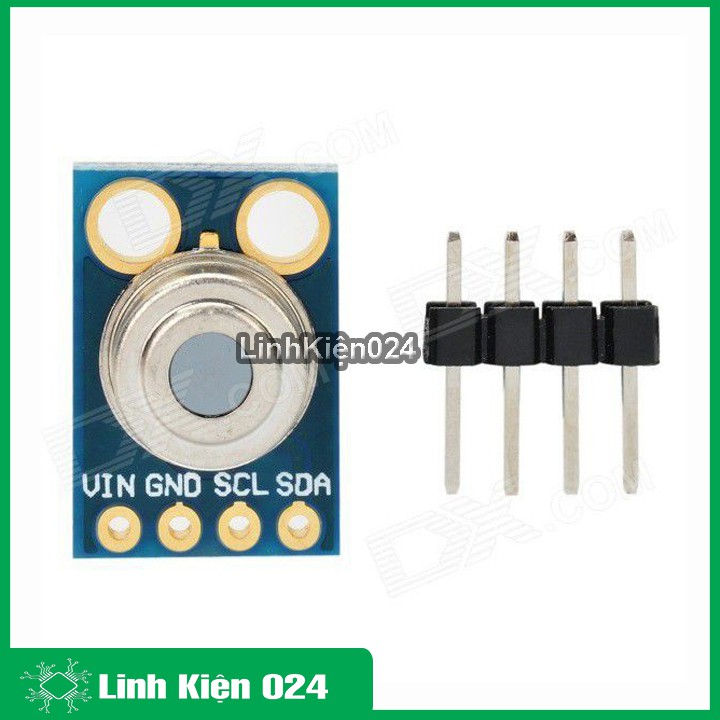 MODULE CẢM BIẾN NHIỆT ĐỘ KHÔNG TIẾP XÚC/HỒNG NGOẠI GY-906 3V-5VDC