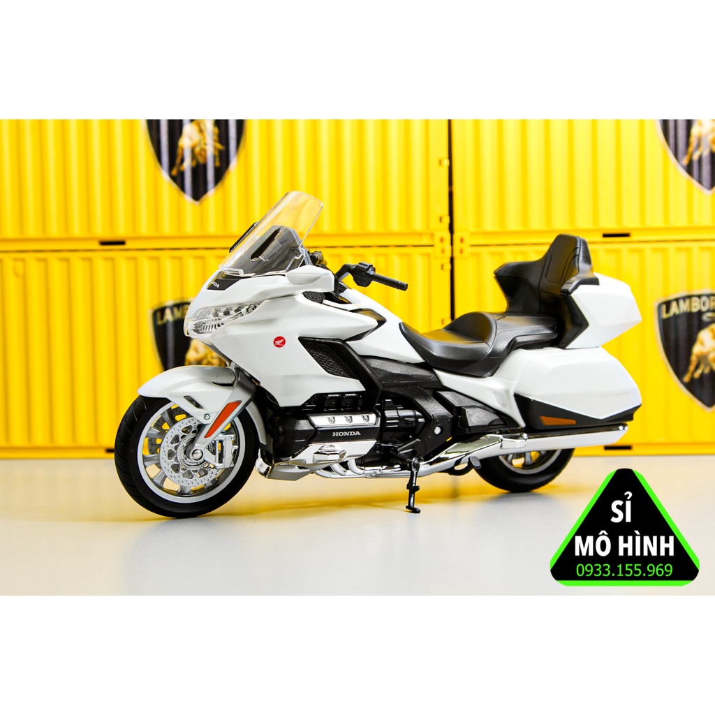 Mô hình xe moto Honda Gold Wing Welly 1:12