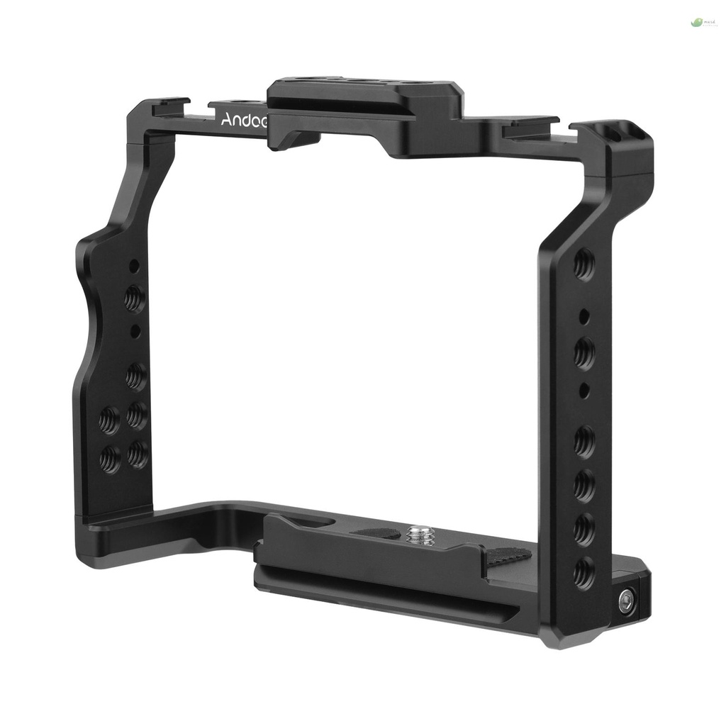 ANDOER Khung Hợp Kim Nhôm Gắn Máy Ảnh Sony A7IV / A7III / A7II / A7R III / A7R II / A7R II / A7S II / A7S II