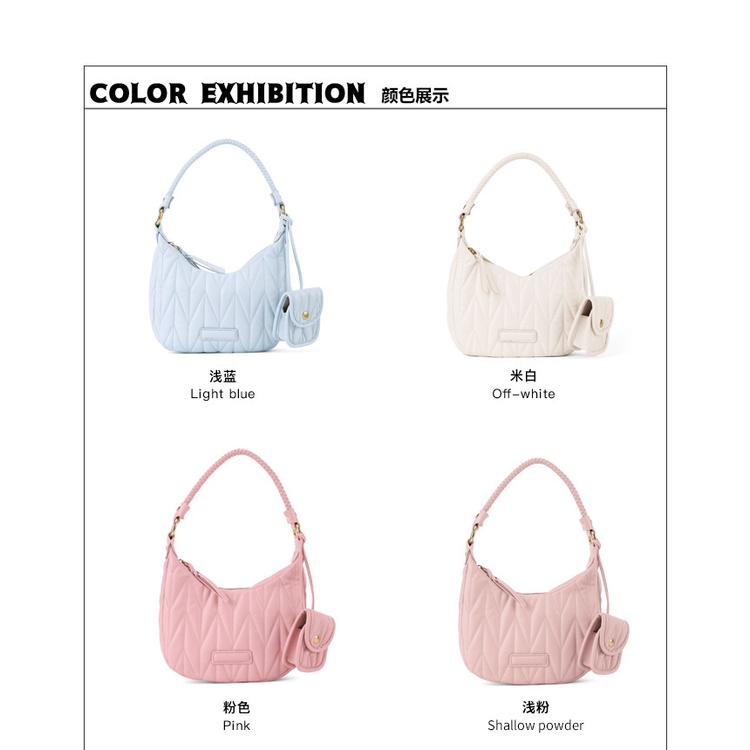 Túi Đeo Chéo Họa Tiết Ca Rô Thời Trang Thanh Lịch Dành Cho Nữ