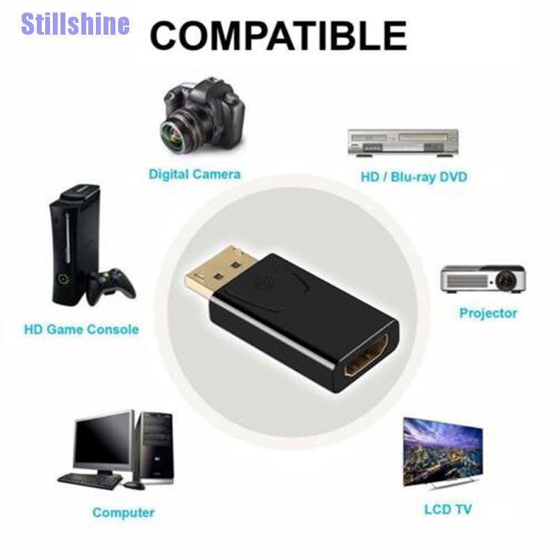 Bộ ChuyểN ĐổI CổNg Display Port Sang HDMI Dp Hdtv Pc 4K