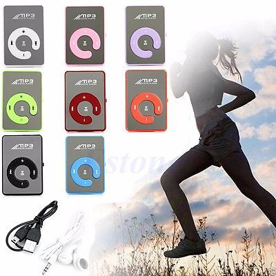 Máy nghe nhạc mp3 hỗ trợ thẻ nhớ 8gb sd tf + tai nghe chất lượng cao