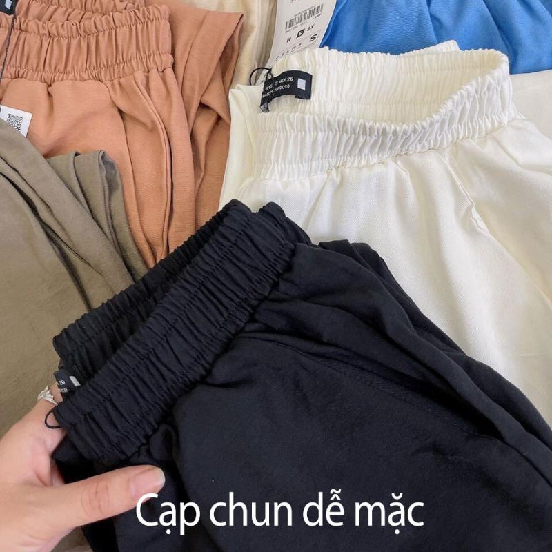 Quần Đũi baggy thái mềm mịn vải thái xước nhẹ măcf cực kì thoải mãi