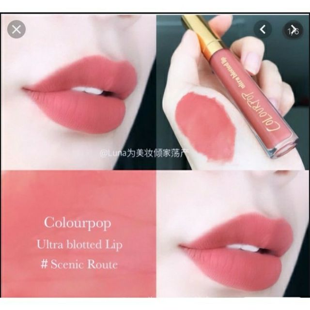 son colourpop ultra  Blotted Lip