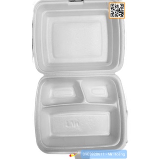 Hộp xốp đựng cơm, bánh bao