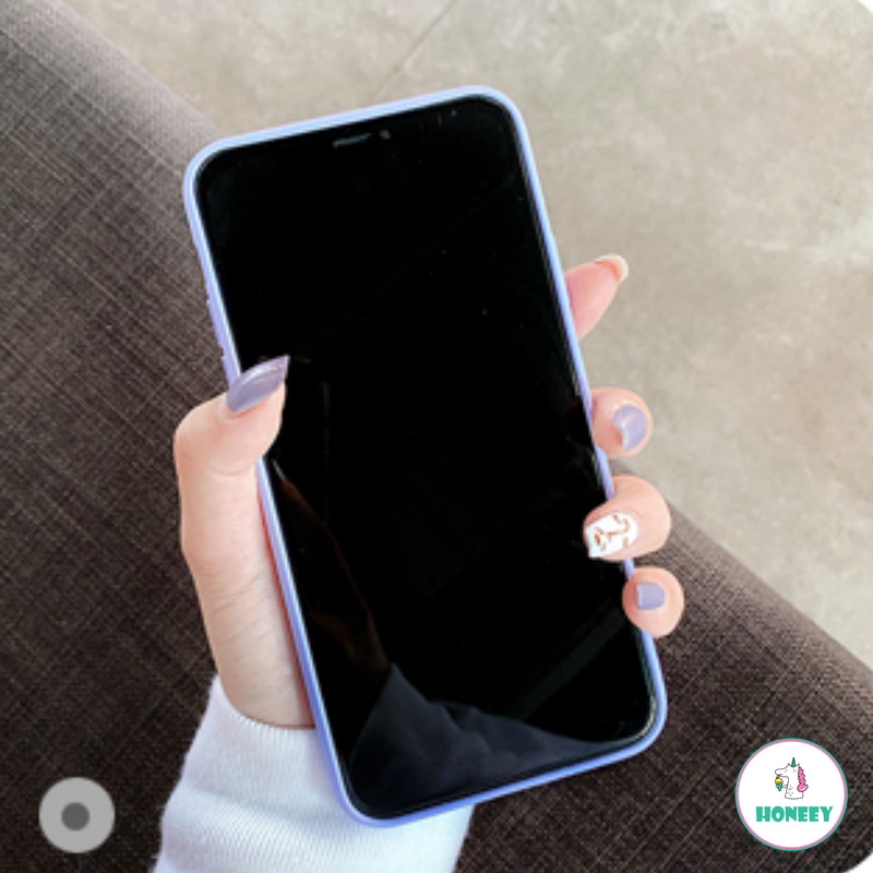 Ốp điện thoại silicon màu kẹo bảo vệ toàn diện có ngăn trượt bảo vệ camera cho iPhone 11 Pro Max XR Xs Max 8 7 Plus | BigBuy360 - bigbuy360.vn
