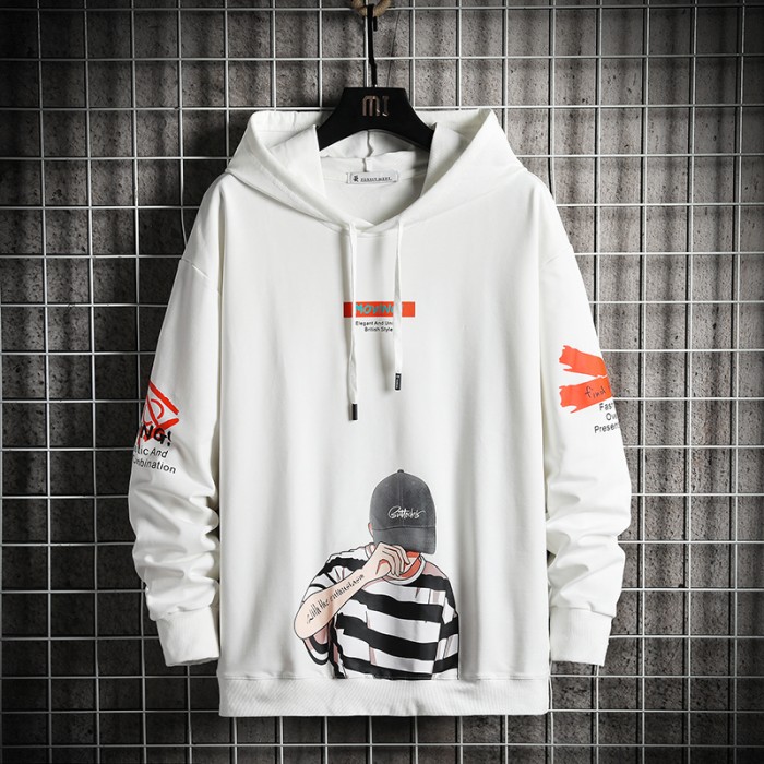 P & R Áo khoác nam dài tay SWEATER COWO HODIE - màu trắng | BigBuy360 - bigbuy360.vn