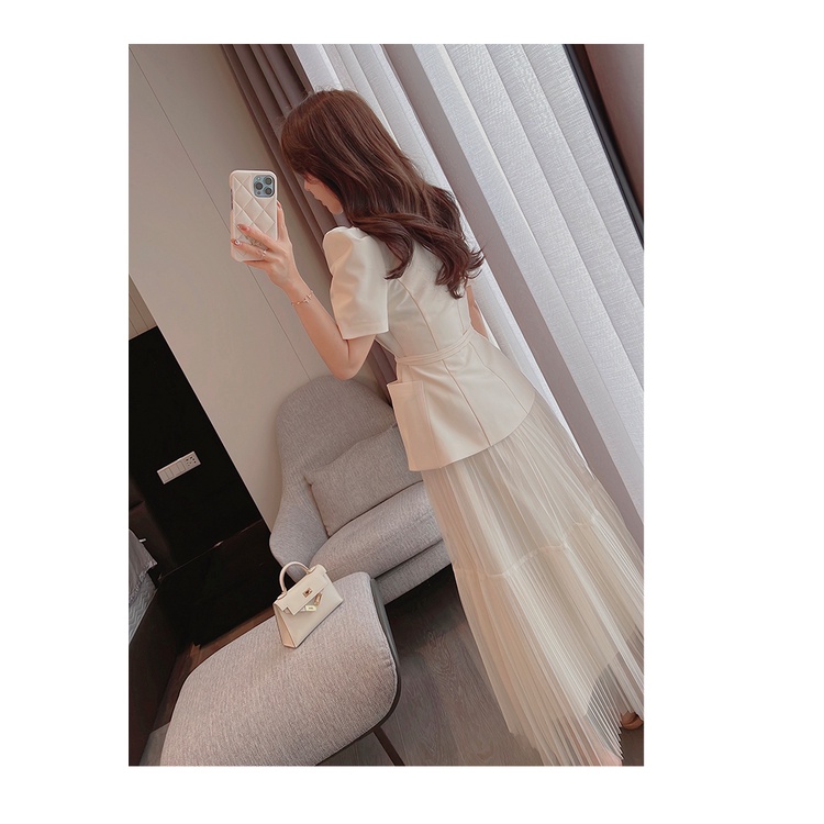 Set Áo Và Chân Váy Phong Cách Hong Kong Thời Trang Cho Nữ