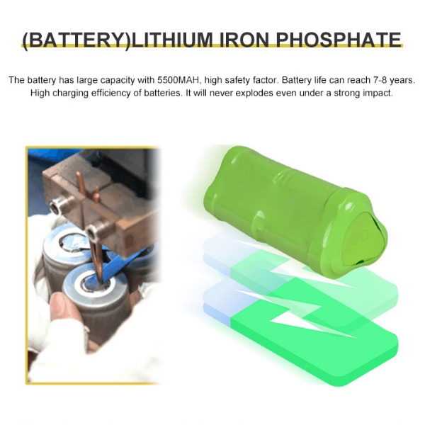 Đèn năng lượng mặt trời 500w jindian ufo-500, đèn đĩa bay vỏ nhựa, ánh sáng trắng