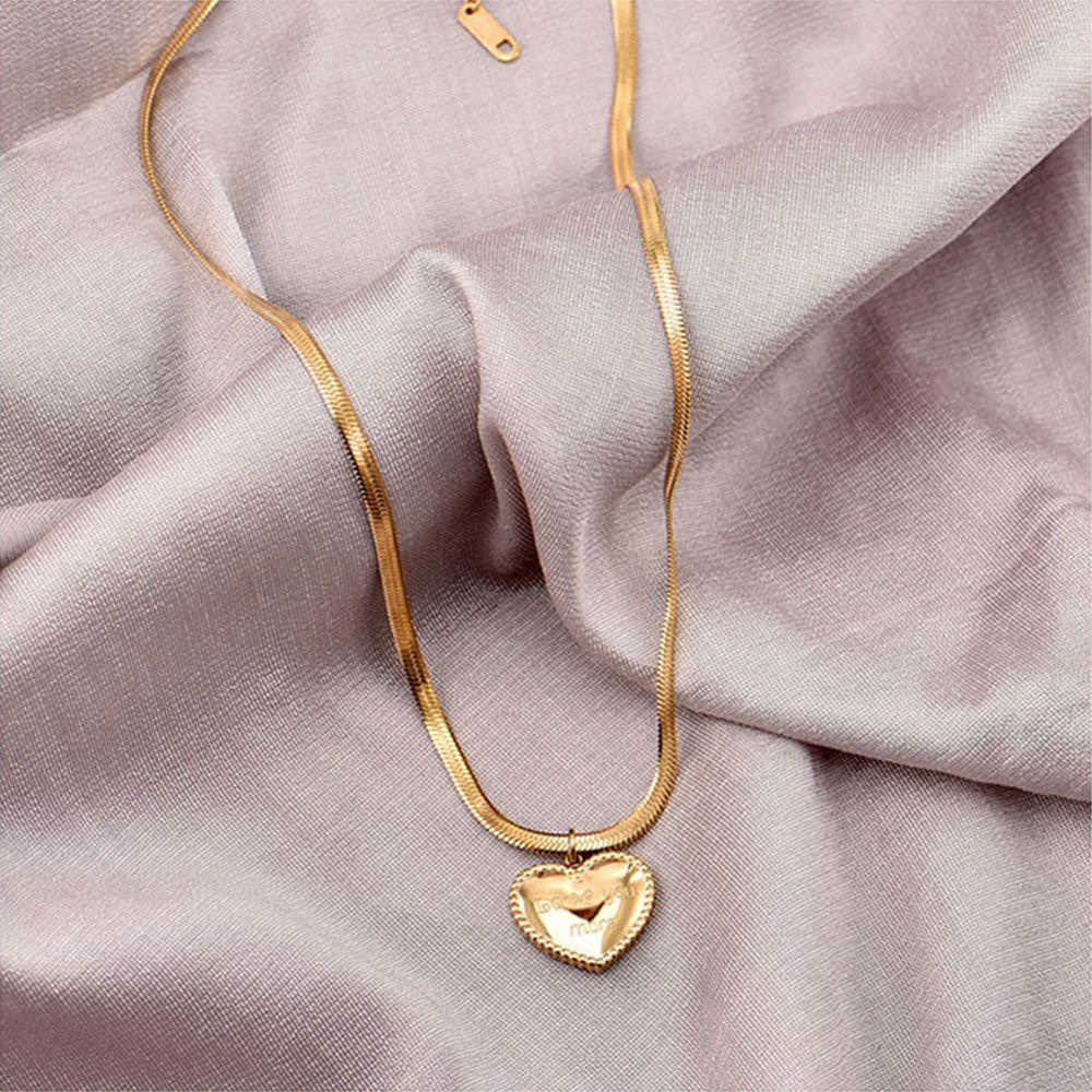 Vòng cổ Choker Bằng Thép Không Gỉ Thời Trang