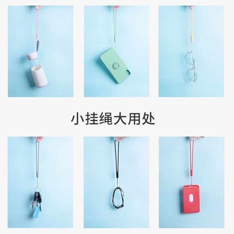 Dây Đeo Điện Thoại Bằng Silicon Có Cổng USB