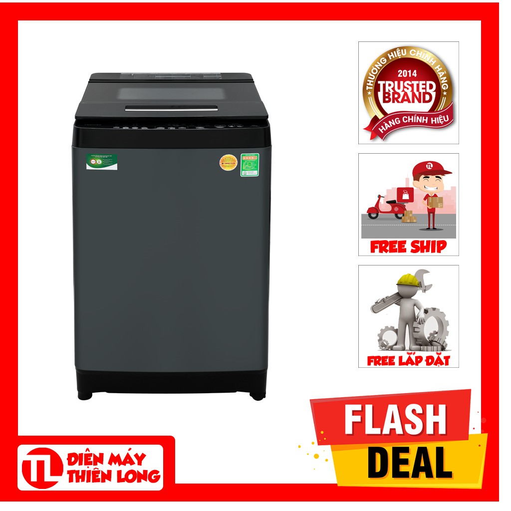 Máy giặt Toshiba Inverter 13 Kg AW-DUJ1400GV KK (shop chỉ bán hàng trong tp hcm)