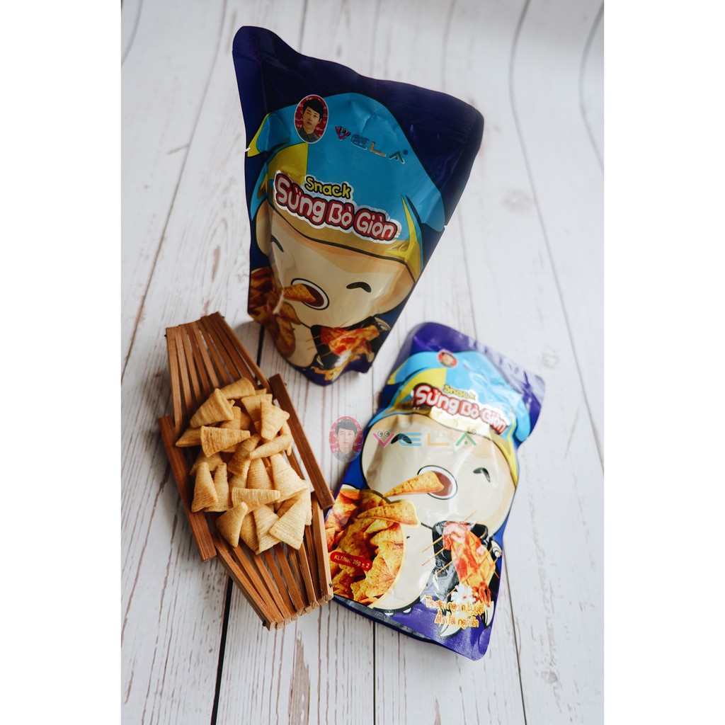Snack Sừng Bò Giòn Màu Xanh Ngon giòn