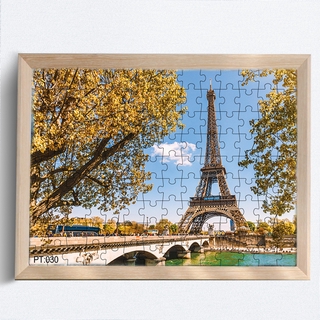 Bộ Đồ Chơi Xếp Hình CHENGMEI Tháp Eiffel 126 Mảnh Cho Bé