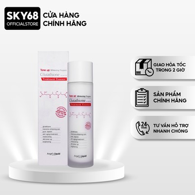 Nước Thần" Giúp Trắng Da, Làm Mờ Thâm Angel's Liquid Tone Up Whitening Program Treatment Essence 150ml