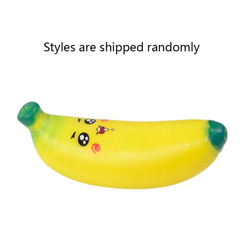 Đồ Chơi Quả Chuối Bằng Silicone Sống Động Chống Căng Thẳng