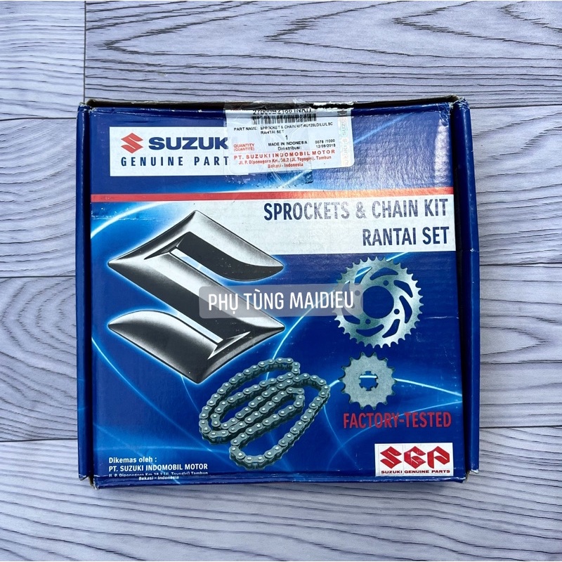 SÊN NHÔNG DĨA ZIN HÃNG INDO (SPORT-XIPO-RGV-RGX-SATRIA)