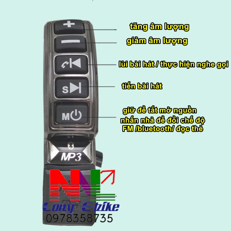 loa bluetooth nghe nhạc trên xe ( SIÊU TRẦM )