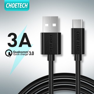 Choetech cáp sạc usb type c sạc nhanh qc 3.0