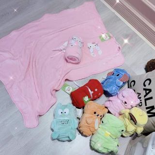 CHĂN LÔNG MỀM MỊN HÌNH THÚ CHO BÉ