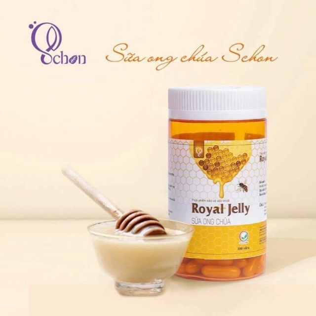 VIÊN UỐNG SỮA ONG CHÚA ROYAL JELLY SCHON hộp 100v