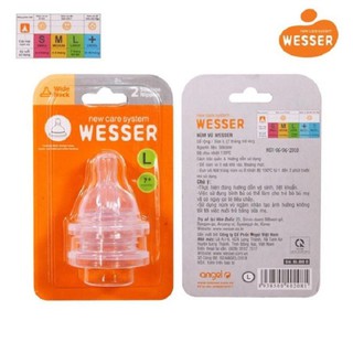 Núm ty Wesser cổ rộng mẫu mới