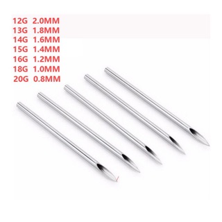 10 kim xỏ khuyên bán lẻ,vỉ 5 kim