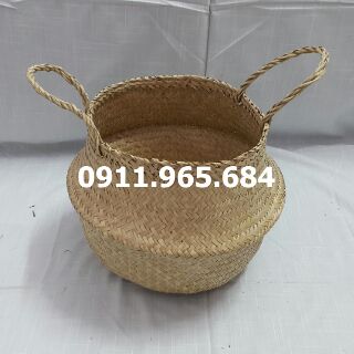 Giỏ cói đựng đồ, trồng cây các cỡ