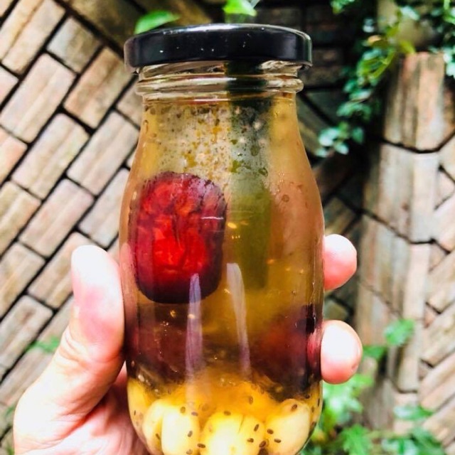 Combo 10 chai thủy tinh 200ml nắp thiếc