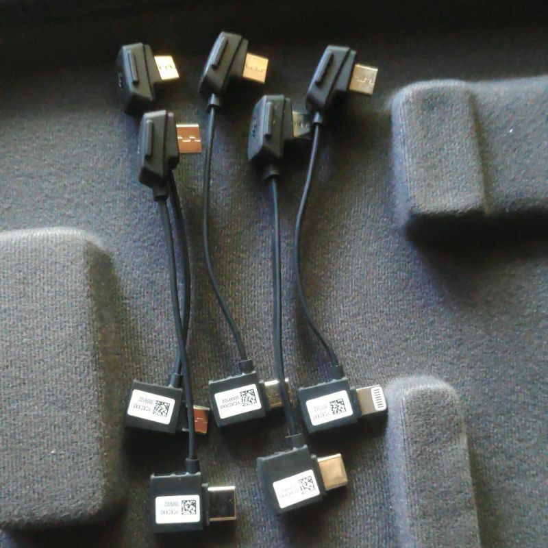 Dây tx cho mavic mini micro usb to micro usb,tuypC và lightning