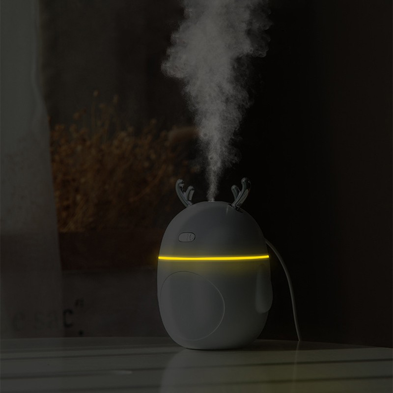 Fnelse 320ML Air Humidifier Cute Deer Purifier For Home Office